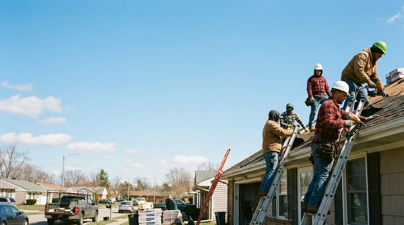 Roofing in Grinnell, IA near me